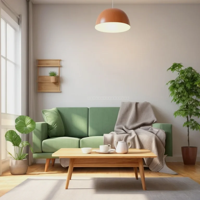 Modernes Wohnzimmer mit dezentem Heizpaneel